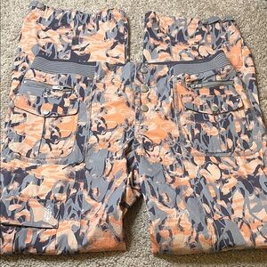 Free People Movement Cascade Flares Lucy Camo Women’s Cargo Hiking Pants Medium